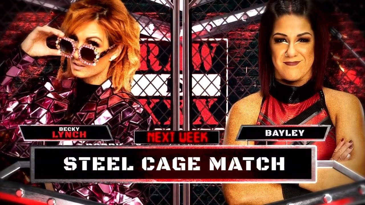 WWE 2K22 (PS5) Bayley vs Becky Lynch (Steel Cage Match) 