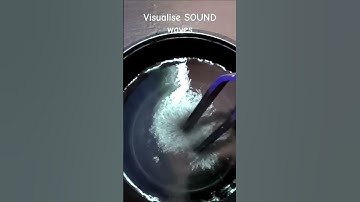 Visualise Sound | Waves | Experiment | Physics and fun | Practical learning #viral #physics #sound