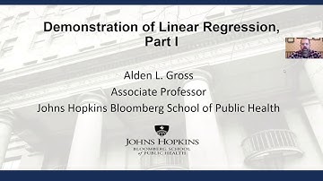 Linear Regression - Demonstration in Stata 16 (Part 1)
