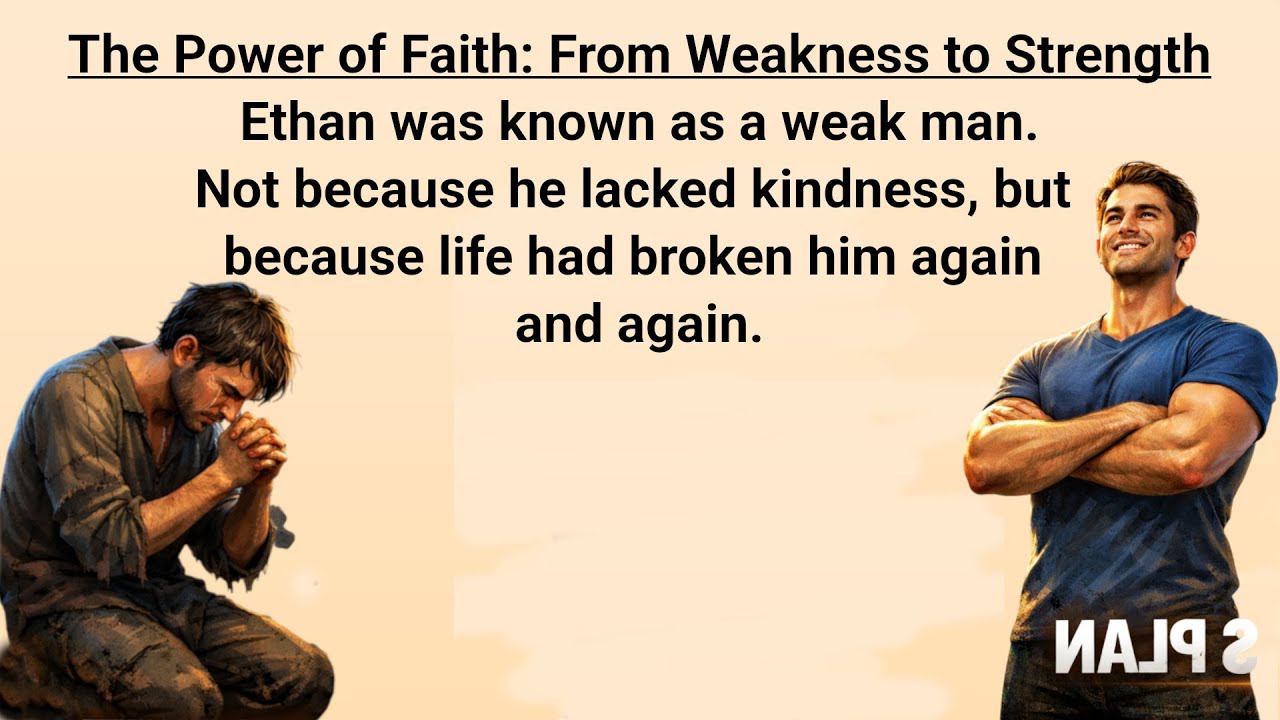 God Turns Weakness Into Strength | Faith That Changed a Broken Man’s Life | Inspirational Story