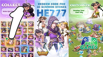 Heroic Expedition Gameplay Walkthrough #1 (Android, IOS)