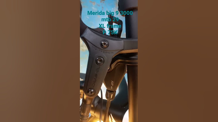 BRAND NEW MERIDA BIG 9 3000 MTB XL FRAME