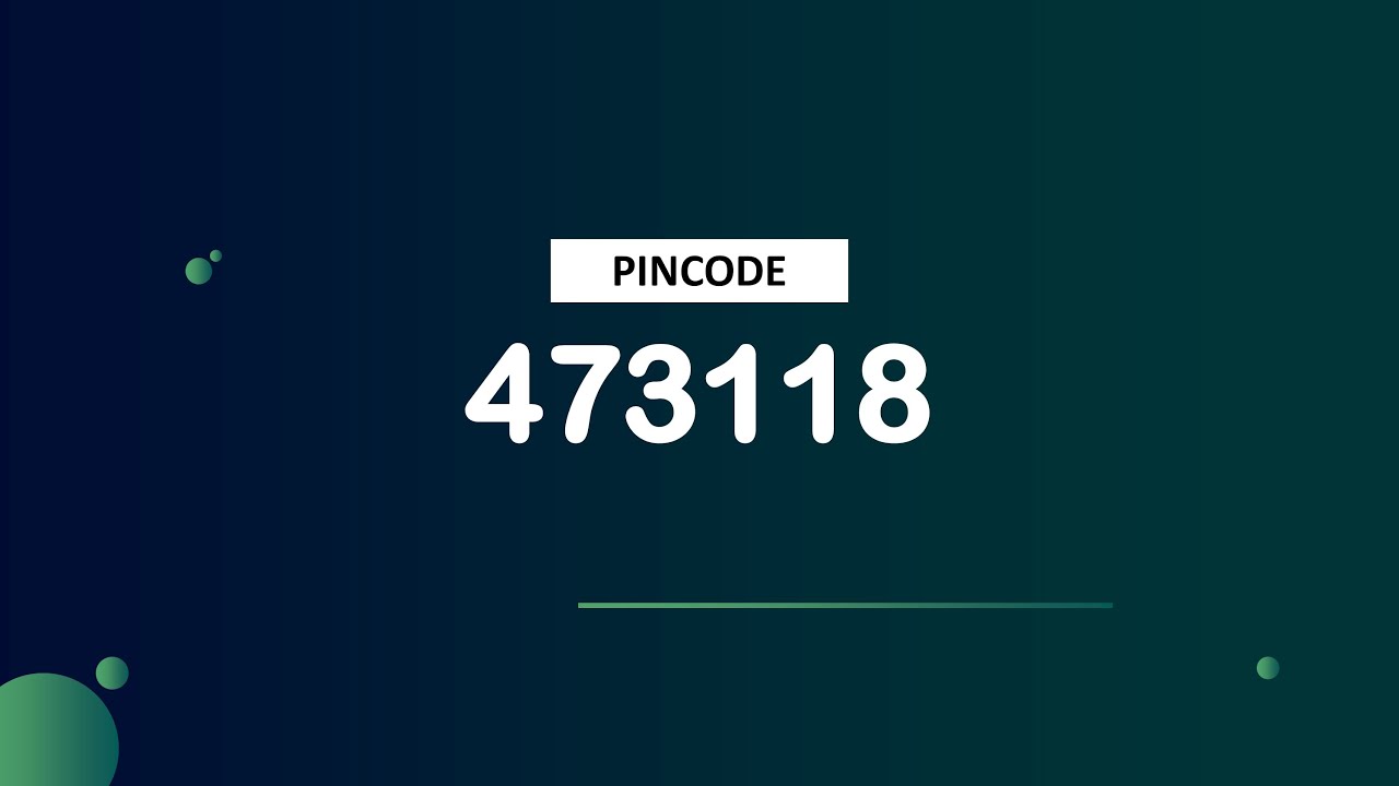 Pincode 473118 - Chachauda, Umarthana & More - YouTube