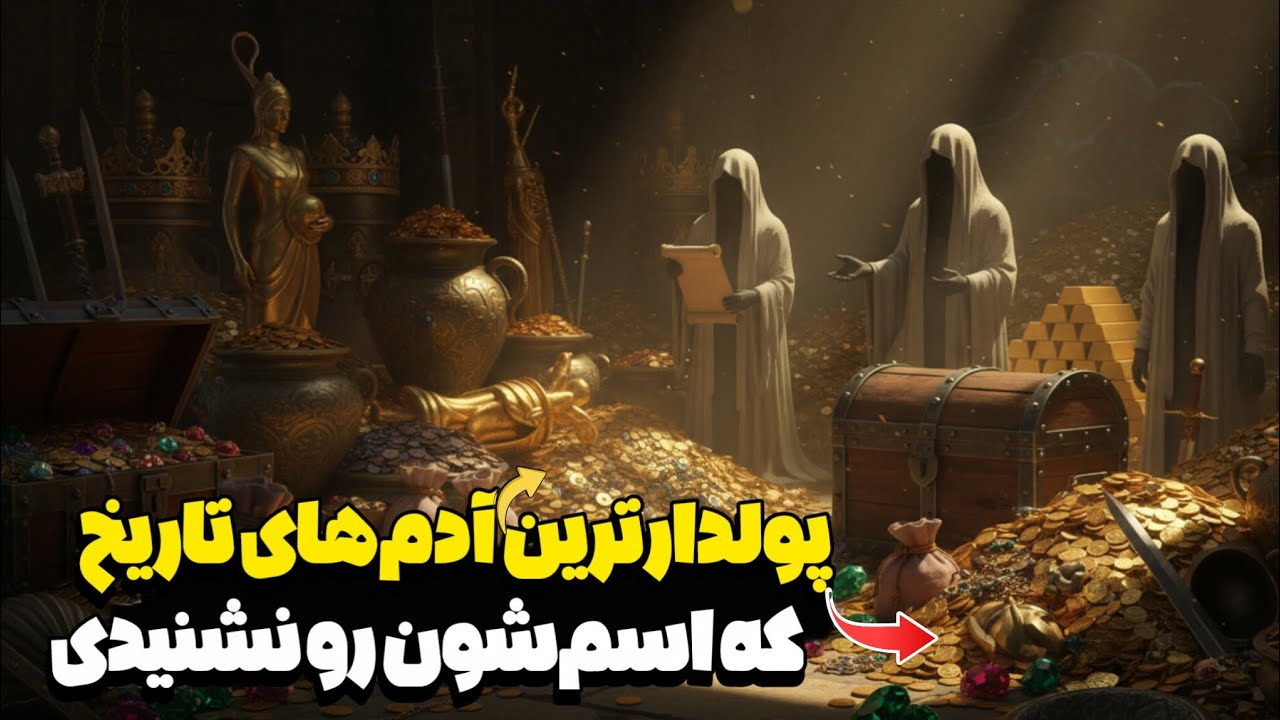 پولدارترین آدم های تاریخ که اسم شون رو نشنیدی🤯فکر می کردی همچنین افرادی باشند تو دنیا 😱