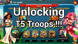 Unlocking T5 Troops in Lords Mobile - GameF1rst #lordsmobile #gamef1rst