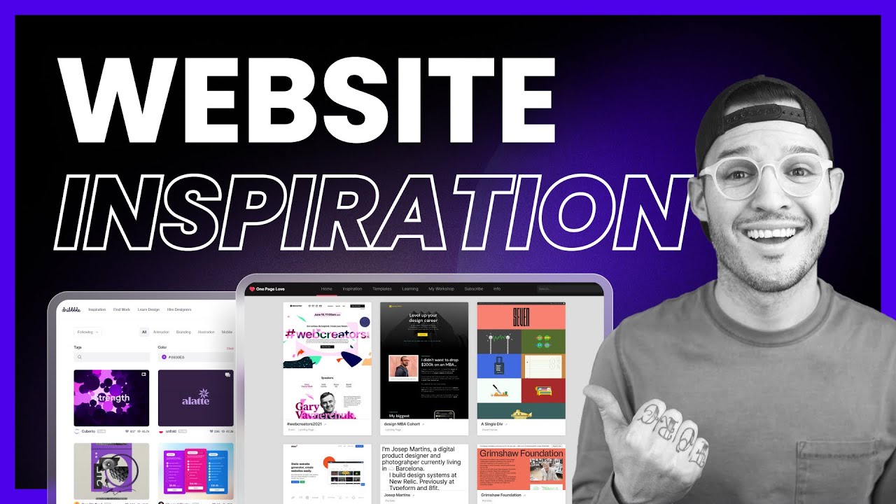 Design Inspiration Websites - YouTube