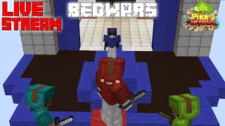 MINECRAFT Bedwars  GRIND Till LeaderBoards | Pika Network
