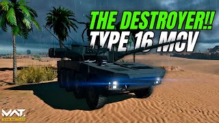 NEW JAPANESE TANK DESTROYER!! TYPE 16 MCV REVIEW | MWT : TANK BATTLES screenshot 4