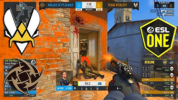 Vitality vs NiP -  ESL One  Road to Rio - CS GO