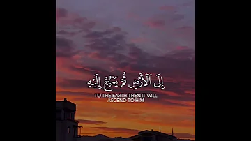 يدبر الأمر من السماء إلى الأرض القارئ عبدالرحمن مسعد 