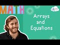 Flower Array Counting and Equations