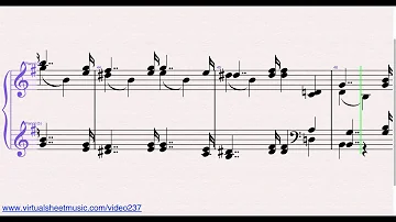 Felix Mendelssohn-Bartholdi Bridal March from Wedding Collection Piano Sheet Music Video Score