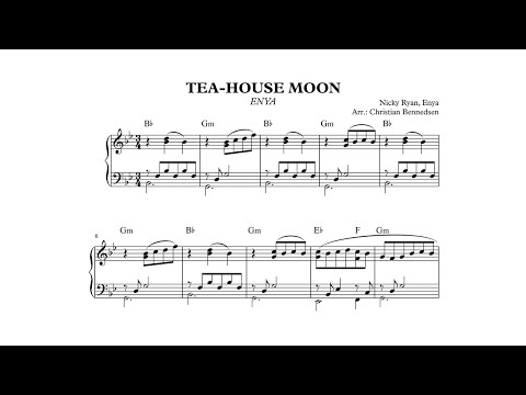 Super Partituras - Tea-House Moon (Enya), com cifra