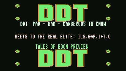 The Depredators (DDT) Intro 20 ! Commodore 64 (C64)
