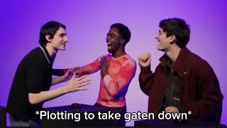 Download Lagu Stranger things cast being wild for abt 8 minutes straight while sadie and caleb being cute asf  MP3