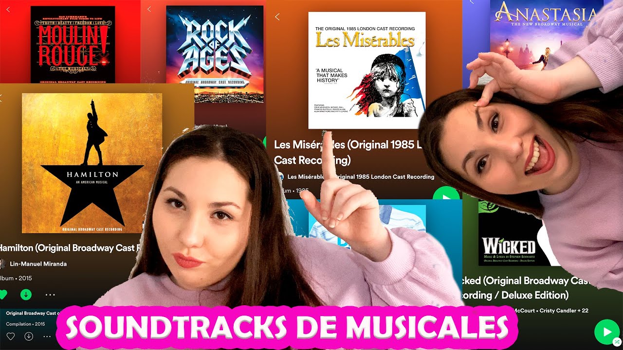 LOS MEJORES SOUNDTRACKS DE MUSICALES DE BROADWAY!! YouTube