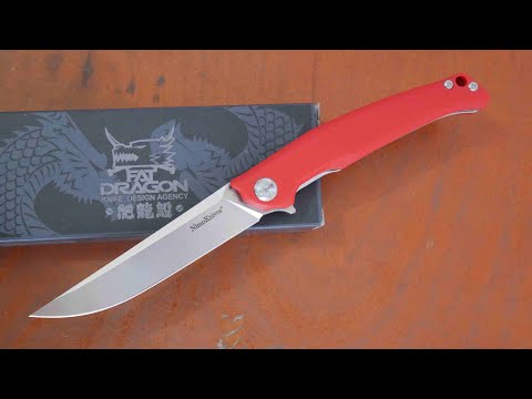 Nimoknives Rune, 9cr18mov, G10 Red