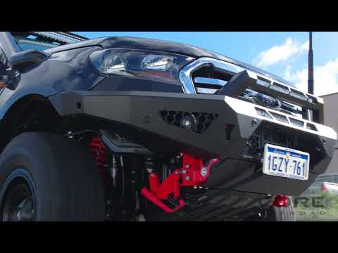 Core Offroad sporting Offroad Animal Predator bars, Ford Ranger