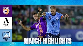 HIGHLIGHTS: Perth Glory v Sydney FC | Isuzu UTE A-League