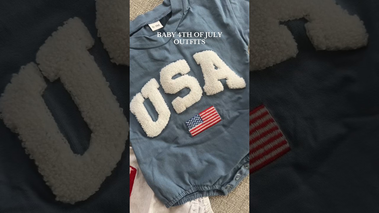 4th of July outfits for your little one! 