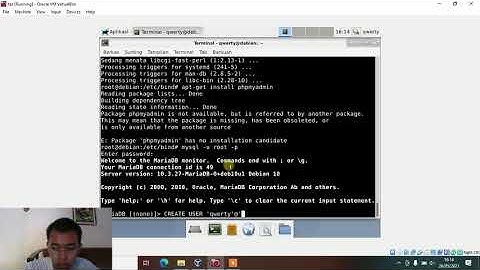 DNS server,mail server,dan Webserver di Debian 10