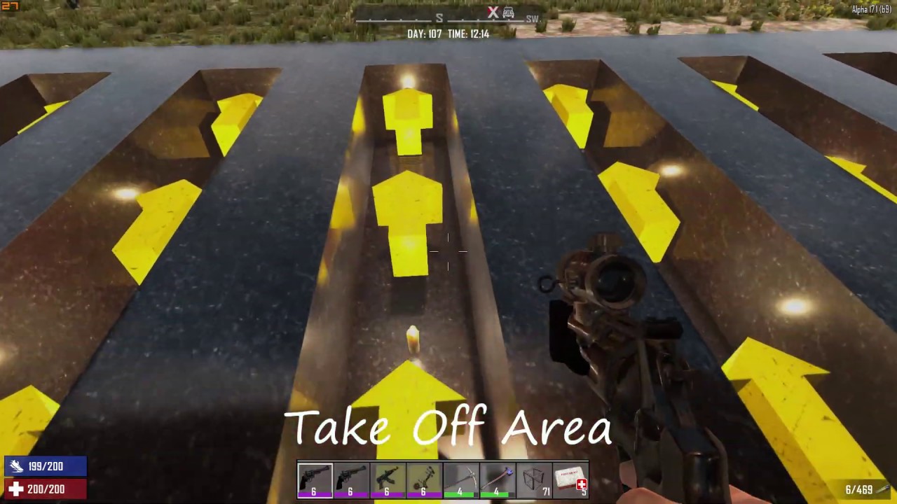 Gyrocopter Base Tour Video 7 Days To Die YEAH BUDDY™ Web Series