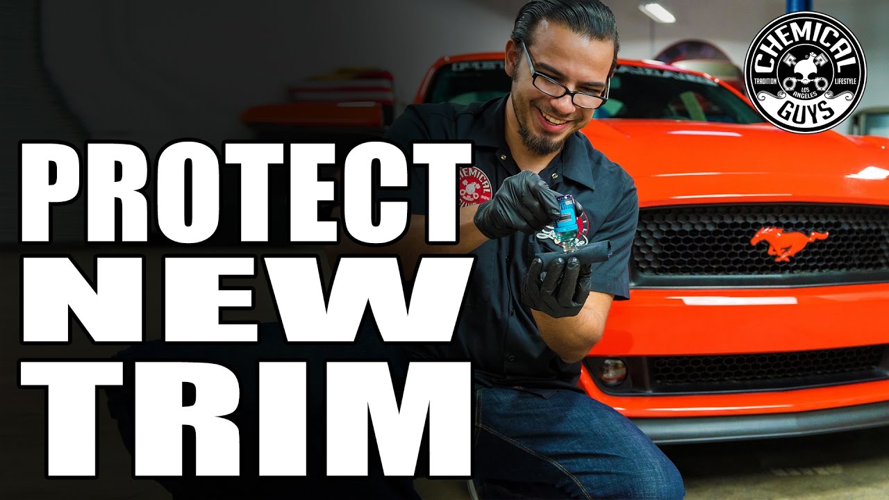 How To Preserve New Trim - Richard Petty Mustang - Chemical Guys