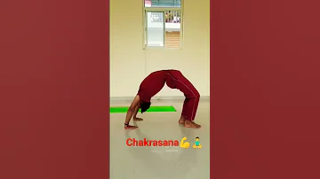 Back Bending Chakrasana #aadiyogi #yogashala #yoga #fitness #shorts