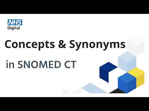 Snomed Ct Tutorial: Concepts And Synonyms | Nhs Digital