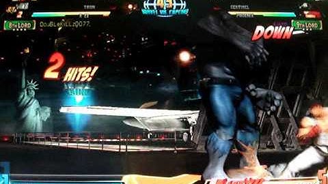 Marvel Vs. Capcom 3 player matches part.6