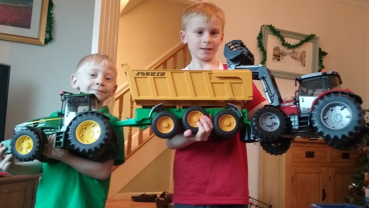 Unexpected Tractor Toys Arrive From