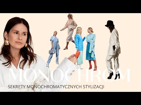 Wideo: Strój monochromatyczny: jak się nosić i nie wyglądać nudno