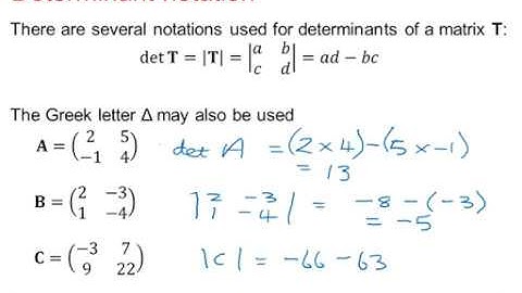 OCR Pure Core: Matrices 3-2