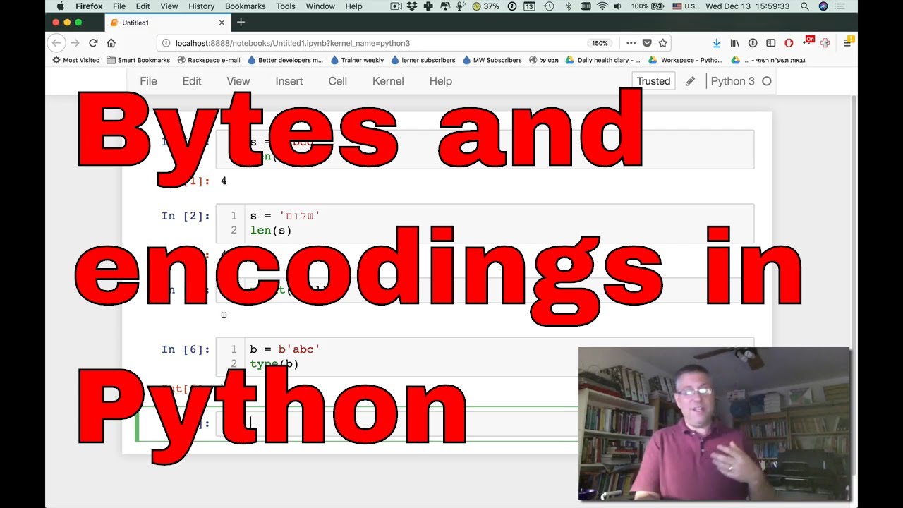 Bytes And Encodings In Python