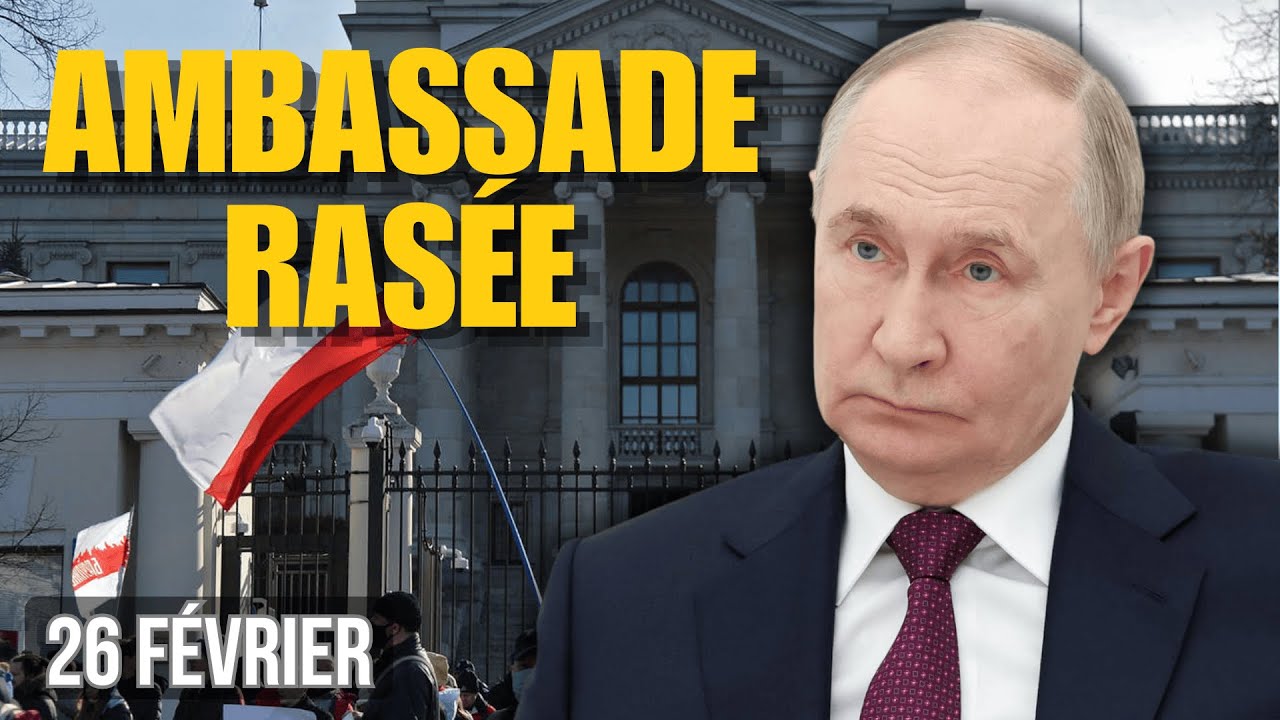 INCROYABLE ! LA RUSSIE RASE L’AMBASSADE DE POLOGNE : UN TOURNANT MAJEUR EN EUROPE