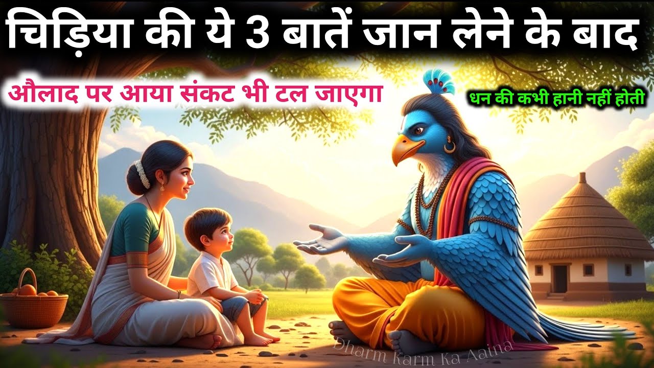 चिड़िया की ये 3 बातें जान लेने के बाद औलाद पर आया संकट भी टल जाएगा || धन की कभी हानी नहीं होती