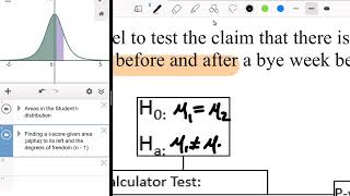 Stat Notes p66 - matched pairs