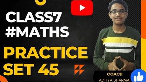 Class 7|#maths|Perimeter And Area|🔥Practice Set 45🔥|#Aditya Sharma|Watch Now.👍