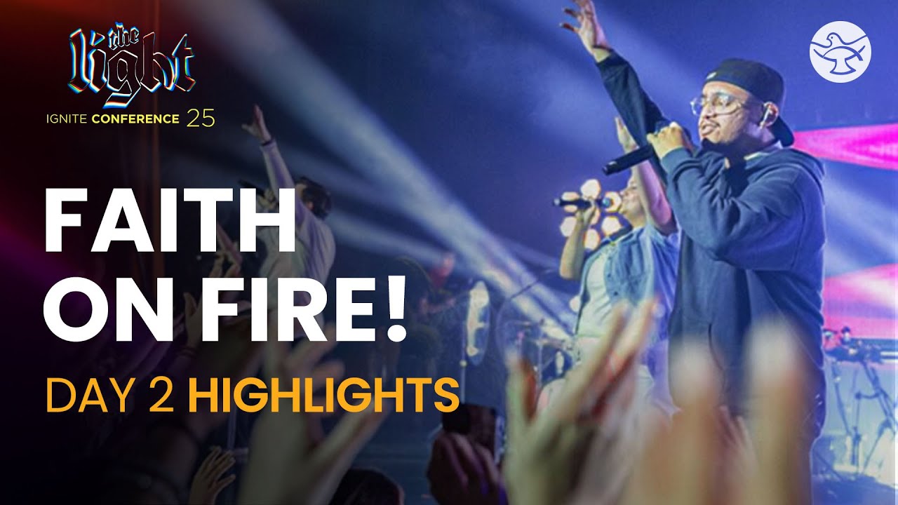 The Light: Ignite Conference 2025 | Day 2 Recap | Shalom World - YouTube