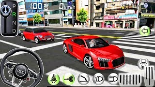 Car Driving Audi Simulator - Driver's License Examination Simulation - Android GamePlay screenshot 4