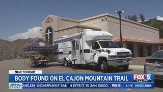 Body Found On El Cajon Mountain Trail