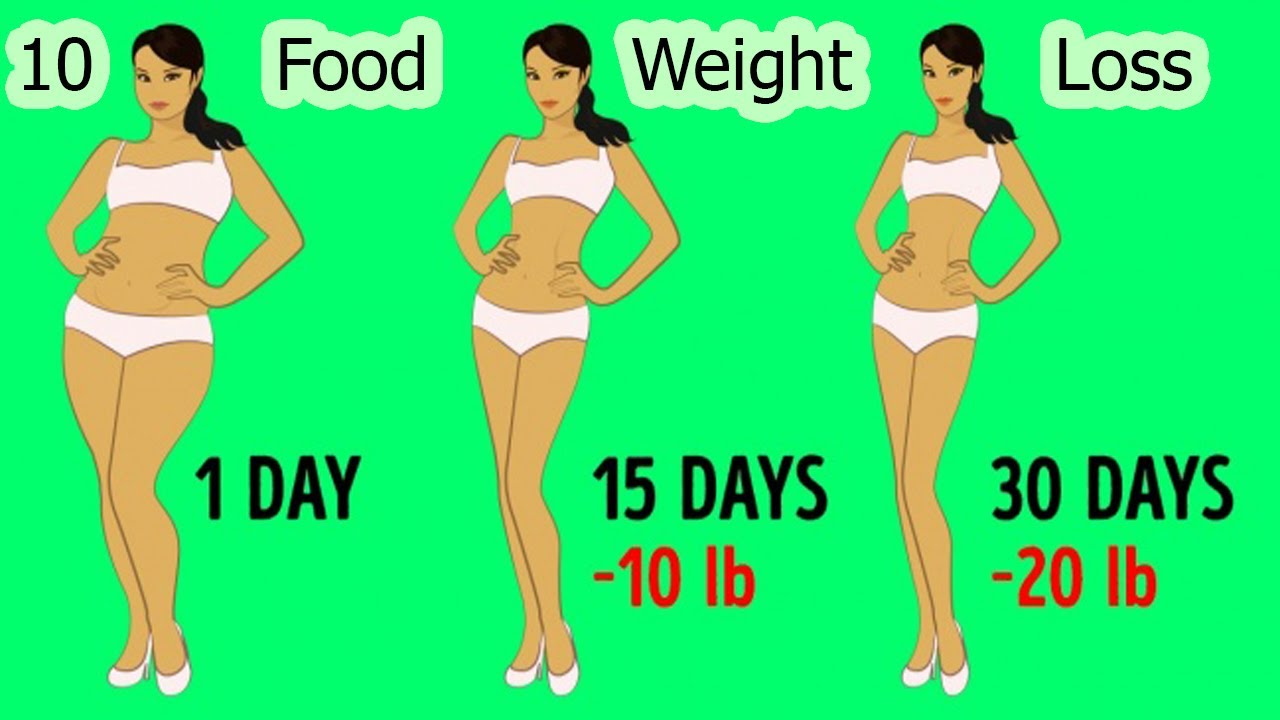 10 food weight loss food - YouTube