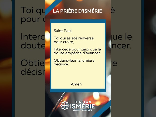 La prière d'Ismérie