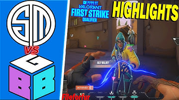 TSM VS Built By Gamers | HIGHLIGHTS | VALORANT FIRST STRIKE CLOSED QUALIFIERS BO3
