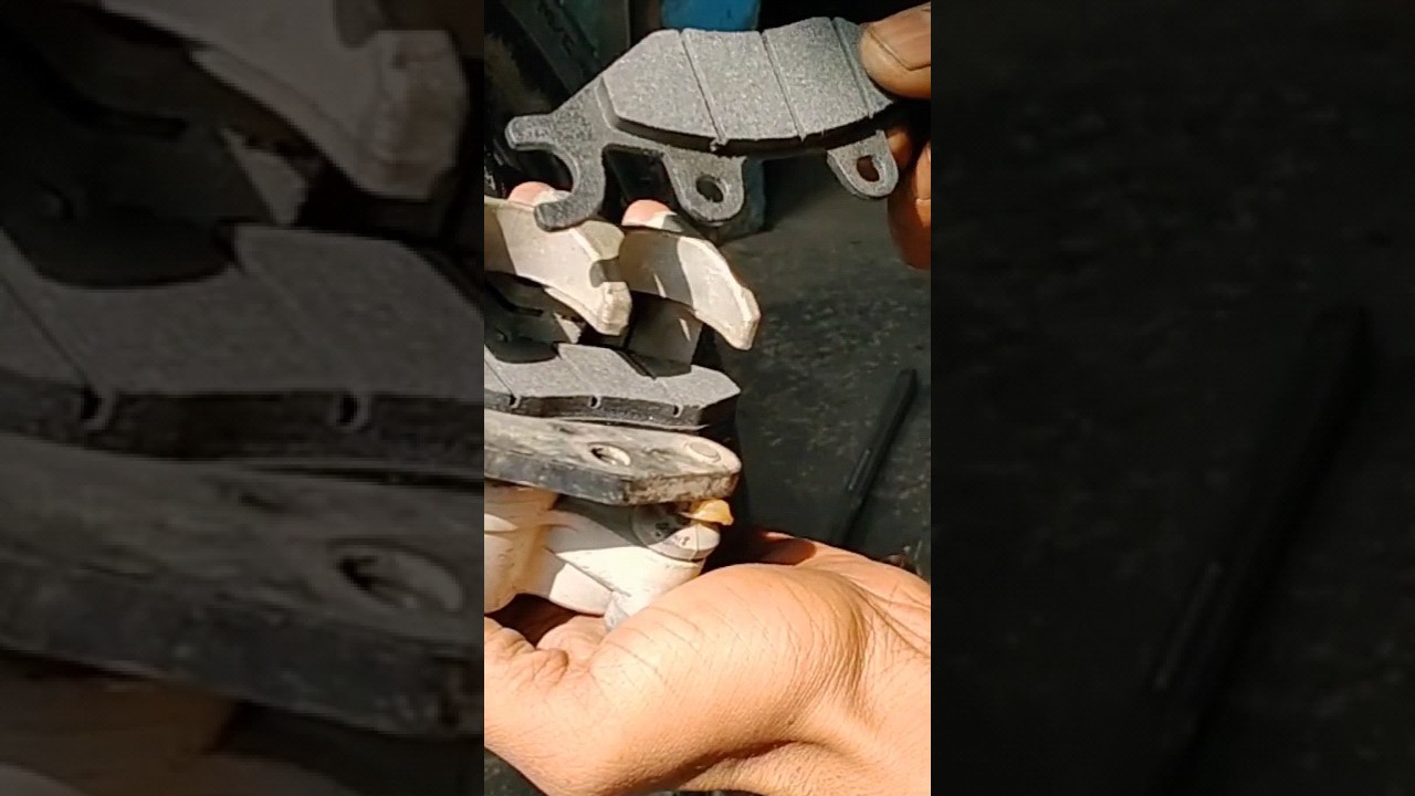 Tvs Phoenix Disc Brake Pad Change 