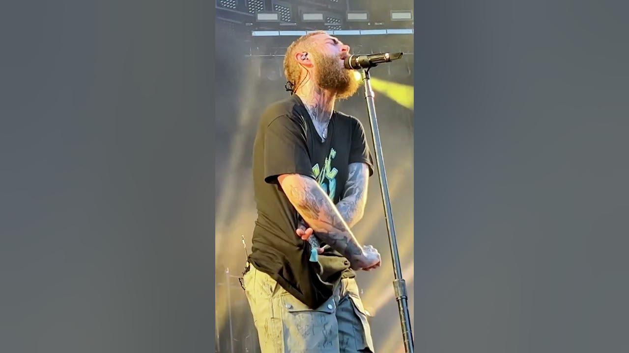 Post Malone's Most INSANE Live Performance😳                                                 #shorts