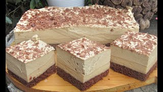 coffee cake with caramel pudding -amazing and easy