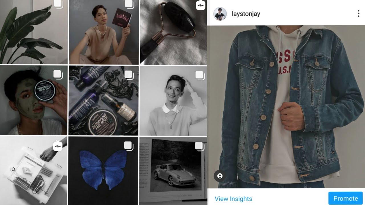 MINIMALIST AND DARK INSTAGRAM FEED TUTORIAL: David Guison Inspired Instagram Feed