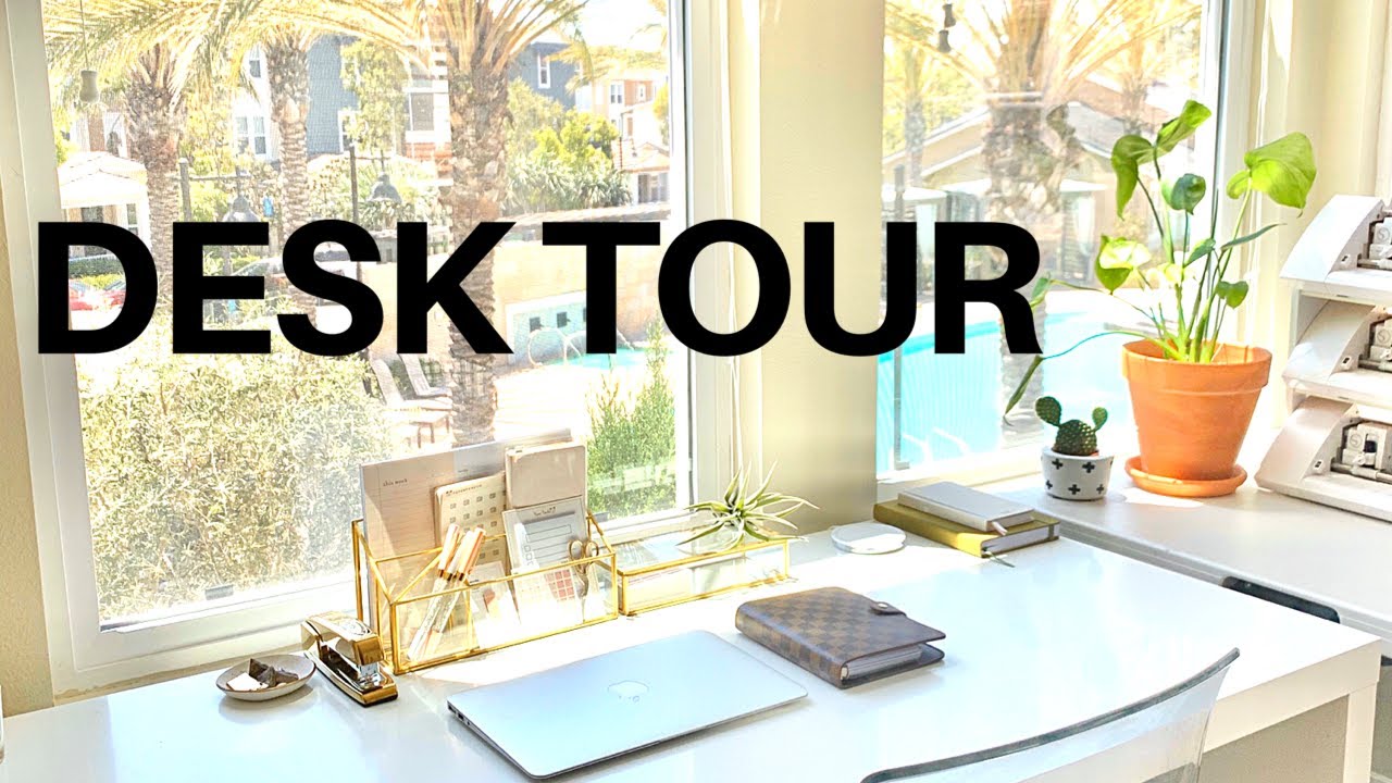 DESK TOUR + STATIONERY ORGANIZATION | PAPER PANDUH