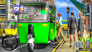 Modern Auto Tuk Tuk Real Rickshaw Android Gameplay 2021 #30